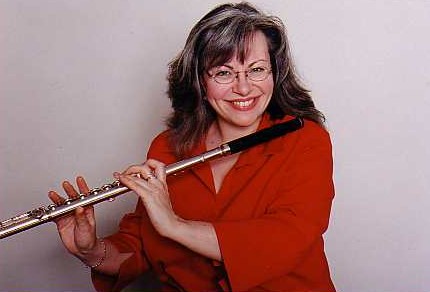 Beverley Robinson on flute