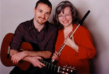 Dave Milliken and Beverley Robinson of Duo Capriccio